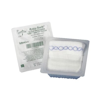 Buy Medline Accu-Sorb X-Ray Detectable Woven Gauze Sponges