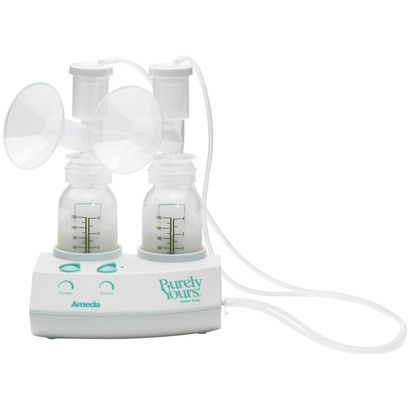 Buy AMEDA Evenflo Purely Yours Breast Pump with Two Bottles Dual Kit