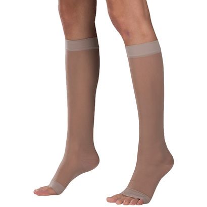 Buy Truform Lites Closed Toe Knee High 15-20mmHg Therapeutic Compression Stockings