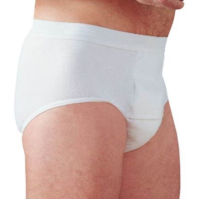 Buy Salk HealthDri Mens Moderate Reusable Cotton Briefs