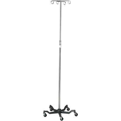 Buy Medline Heavu Duty Aluminum Five Leg IV Stand