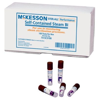 Buy Mckesson Performance Sterilization Biological Indicator Vial Steam