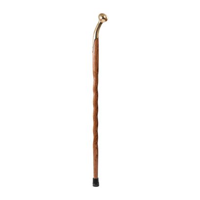 Buy Mabis DMI Briggs Brazos Twisted Oak Walking Cane With Hame Top