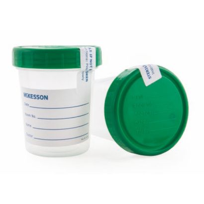 Buy McKesson Specimen Container Polypropylene Screw Cap