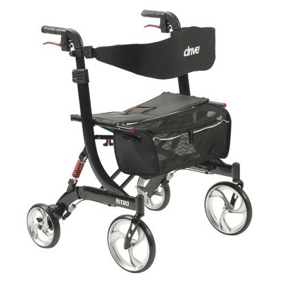 Buy Drive Nitro HD Euro-Style Aluminum Four Wheel Rollator