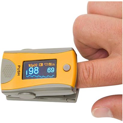 Buy Exacta Dual Color OLED Display Finger Pulse Oximeter