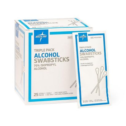 Buy Medline Alcohol Swabsticks