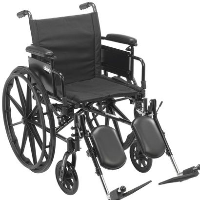 Buy Drive Cruiser X4 Lightweight Dual-Axle Wheelchair With Elevating Legrests