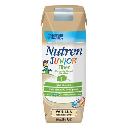 Buy Nestle Nutren Junior Fiber Complete Liquid Nutrition for Children With SpikeRight Plus Port