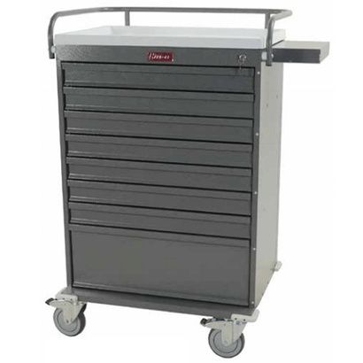 Buy Harloff Value Line 216 Unit Dose Box Medication Cart with Narcotics Box