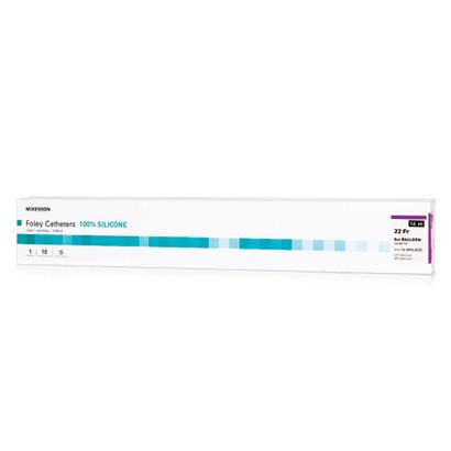 Buy McKesson Two-Way Coude Tip Silicone Foley Catheter - 5cc Balloon Capacity