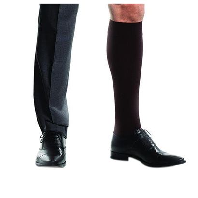 Buy BSN Jobst for Men Ambition SoftFit Knee High 20-30 mmHg Compression Socks Brown - Long