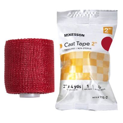 Buy McKesson Fiberglass Cast Tape - Red