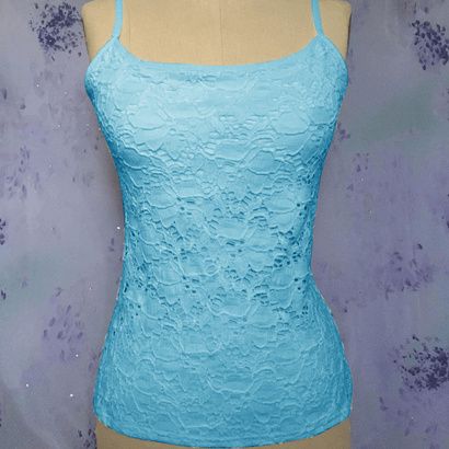 Shop for Alise Jacquard Cotton Lace Tank Top by Still You
