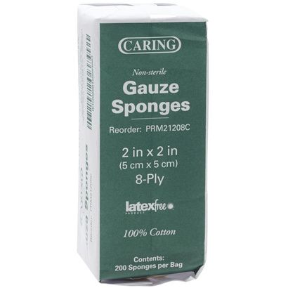 Buy Medline Caring Woven Non-Sterile Gauze Sponges