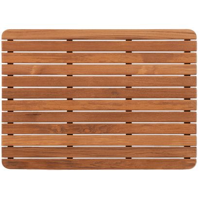 Buy Teakworks4u Bath Mat With Rounded Corners