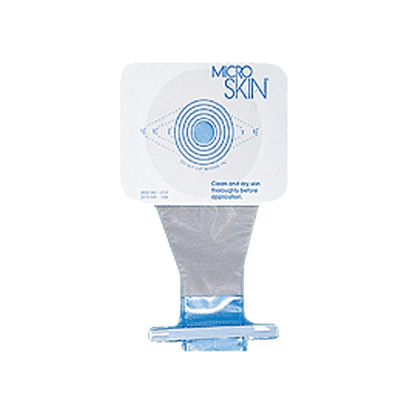 Buy Cymed MicroSkin One-Piece Cut-To-Fit Transparent 7 Inches Drainable Pouch With Charcoal Filter