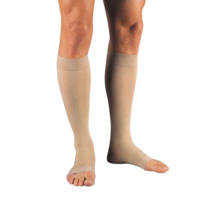 Buy BSN Jobst Relief 20-30 mmHg Petite Open Toe Knee High Compression Stockings