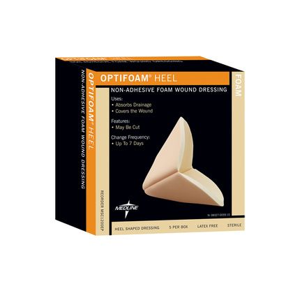 Buy Medline Optifoam Heel Non-Adhesive Wound Dressing