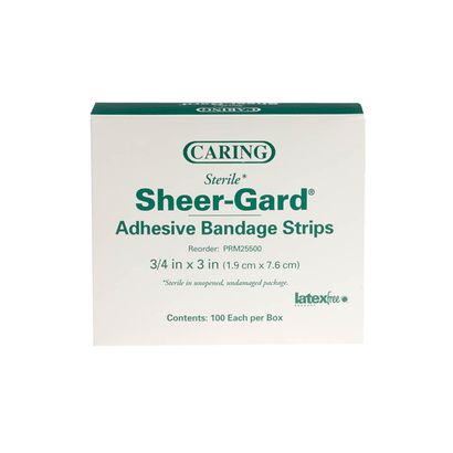 Buy Medline Caring Sheer-Gard Adhesive Bandage Strips