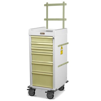 Buy Harloff MR-Conditional Narrow Six Drawer Anesthesia Cart