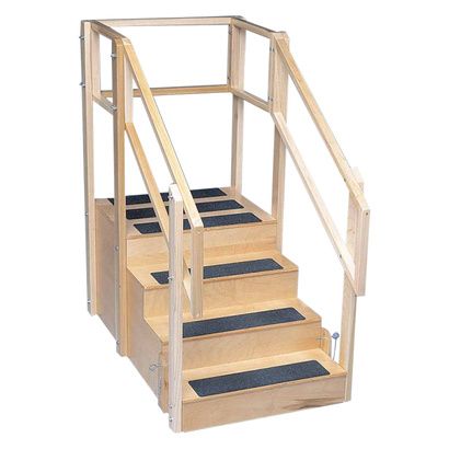 Buy Bailey Straight Three Sided Training Stairs