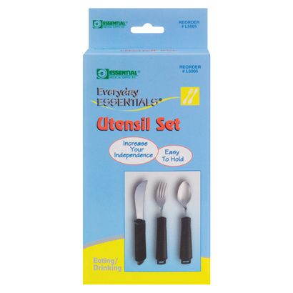 Buy Essential Medical Soft Grip Utensil Set