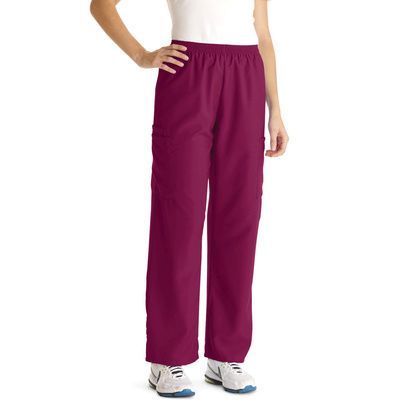 Buy Medline PerforMAX Unisex Elastic Waist Scrub Pants - Wine