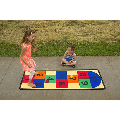 Buy Childrens Factory Hopscotch Carpet