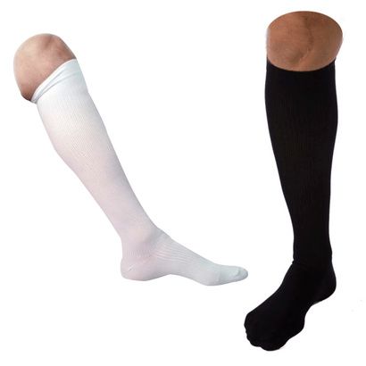 Buy AT Surgical Mens Knee High Ribbed 20-30 mmHg Compression Support Dress Socks