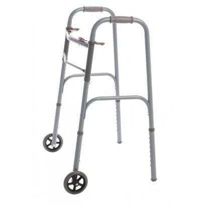 Buy Graham Field Lumex Two-Button Adult Folding Steel Walker