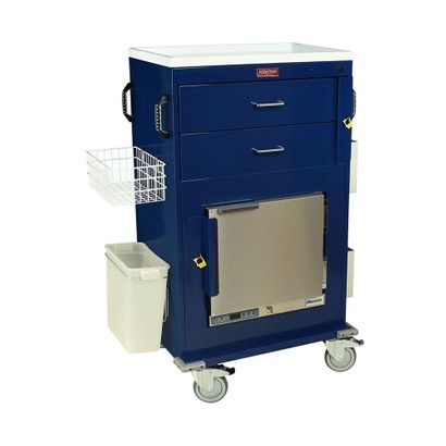 Buy Harloff Malignant Hyperthermia Cart with 1.0 Cubic Feet Medical Grade Refrigerator