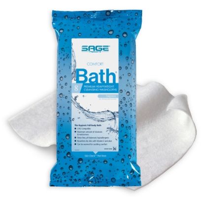 Buy Sage Comfort Bath Cleansing Washcloth