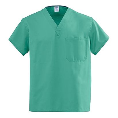 Buy Medline AngelStat Unisex Reversible V-Neck Scrub Tops - Jade