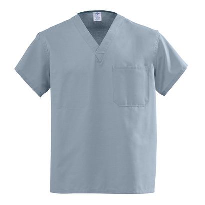 Buy Medline AngelStat Unisex Reversible V-Neck Scrub Tops - Misty Green