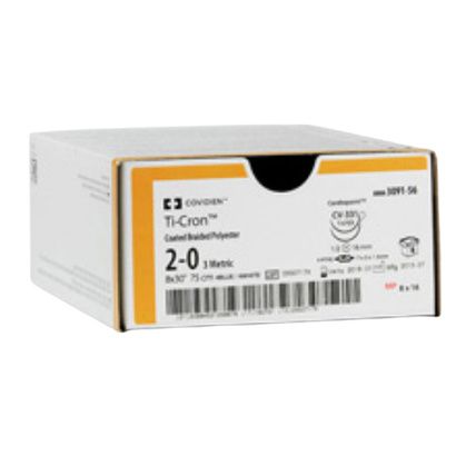 Buy Medtronic Ti-cron Taper Point Polyester Suture with TJ-32 Needle