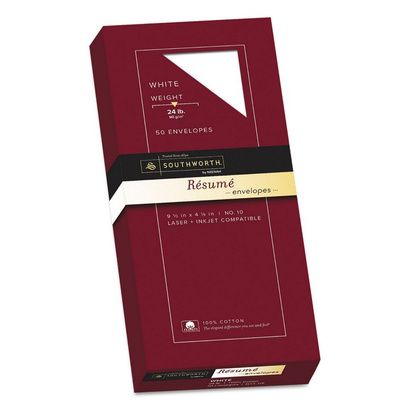 Buy Southworth 100% Cotton Resume Envelope