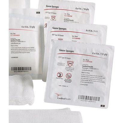 Buy Cardinal Health Premium Sterile USP Type VII Woven Gauze Sponges