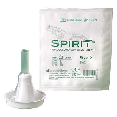 Buy Rochester Spirit Style 2 Hydrocolloid Sheath Male External Catheter