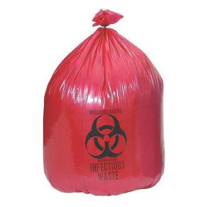 Buy Medline Red Biohazard Liners