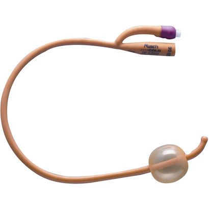 Buy Rusch Puregold Tiemann Coude 2-Way Foley Catheter - 30cc Balloon Capacity