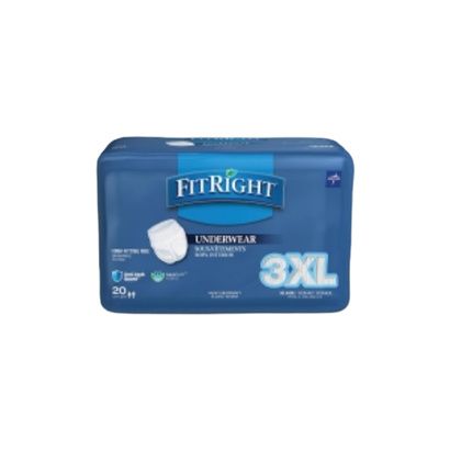 Buy Medline Fitright Protective 3XL Underwear