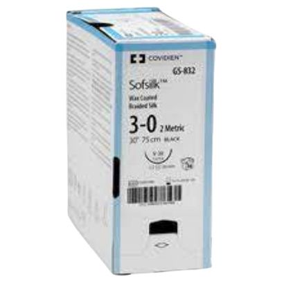 Buy Medtronic Sofsilk Taper Point Suture with Needle CV-25