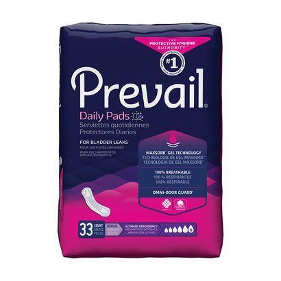 Buy Prevail Bladder Control Pads - Ultimate Absorbency