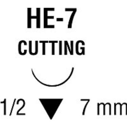Buy Medtronic Sofsilk Reverse Cutting Suture with Needle HE-7