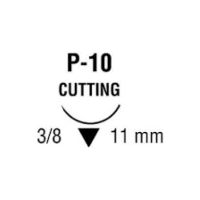 Buy Medtronic Sofsilk Premium Reverse Cutting Suture with Needle P-10