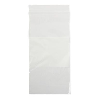 Buy Medline Plastic Zip Closure Bags with White Write-On Block