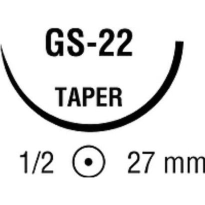 Buy Medtronic Sofsilk Taper Point Suture with Needle GS-22