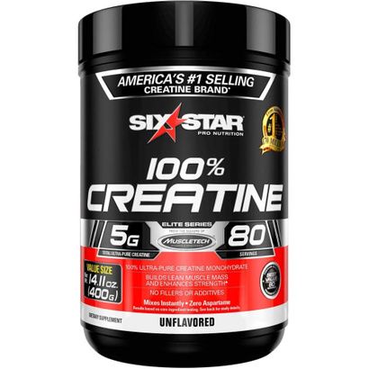 Buy MuscleTech Six Star Elite 100% Creatine Dietary Supplement Capsules