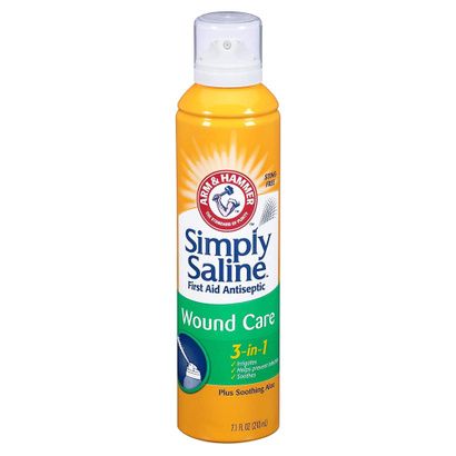 Buy Church & Dwight Simply Saline Three-In-One Wound Wash